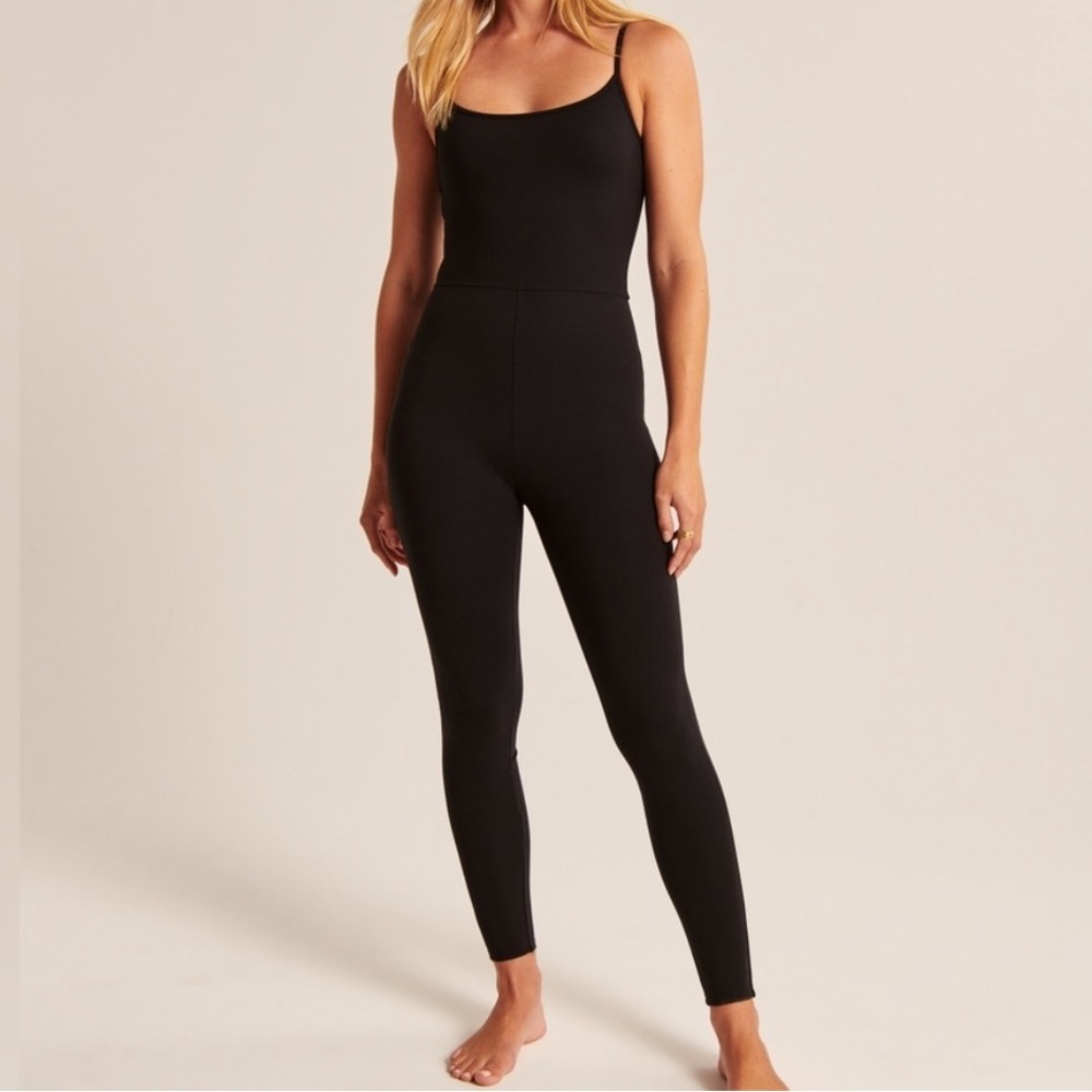 Abercrombie & Fitch Ponte Unitard Jumpsuit